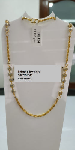 gold rhodium chain