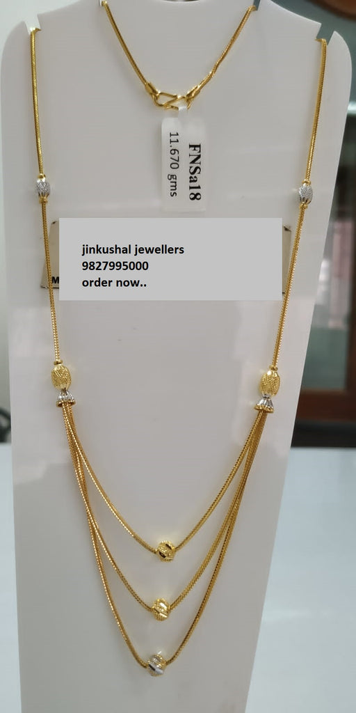 gold rhodium chain