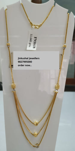 gold rhodium chain