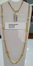 Load image into Gallery viewer, gold rhodium chain