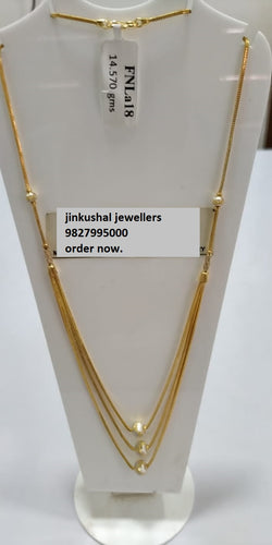 gold rhodium chain