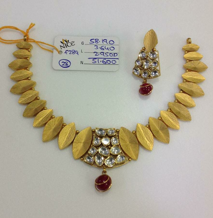 antique gold necklace