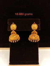 Load image into Gallery viewer, TEMPLE JHUMKA