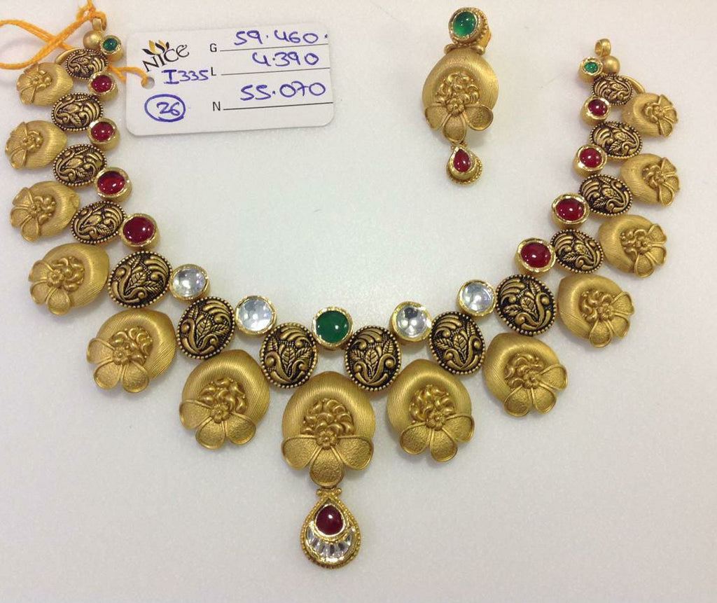 antique gold necklace