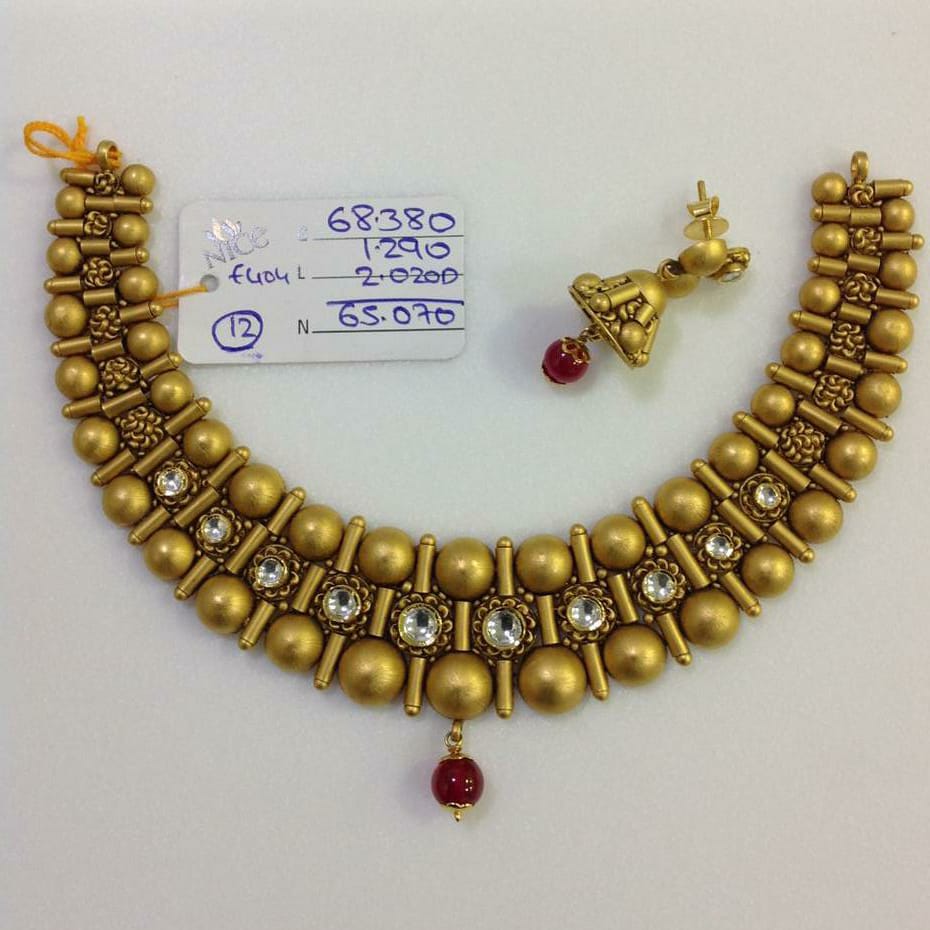 antique gold necklace