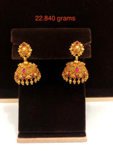 Load image into Gallery viewer, TEMPLE JHUMKA