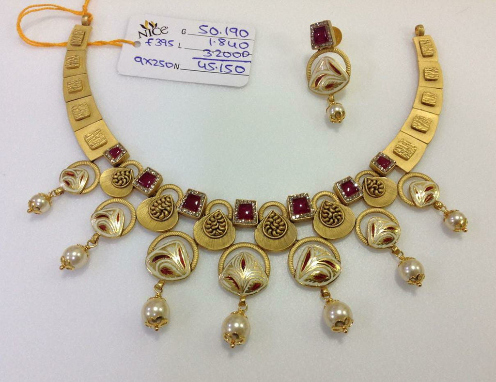 antique gold necklace