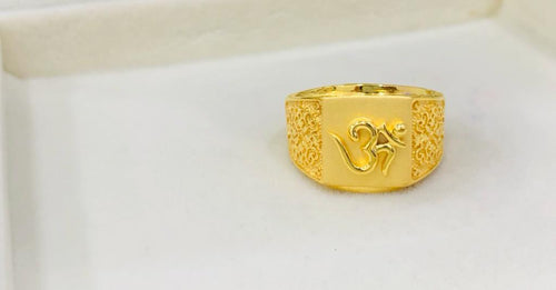 DESIGNER GOLD RING FOR MEN