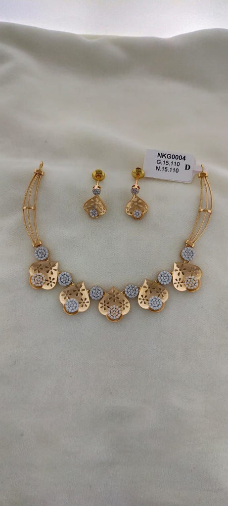 DESIGNER GOLD STONE SET