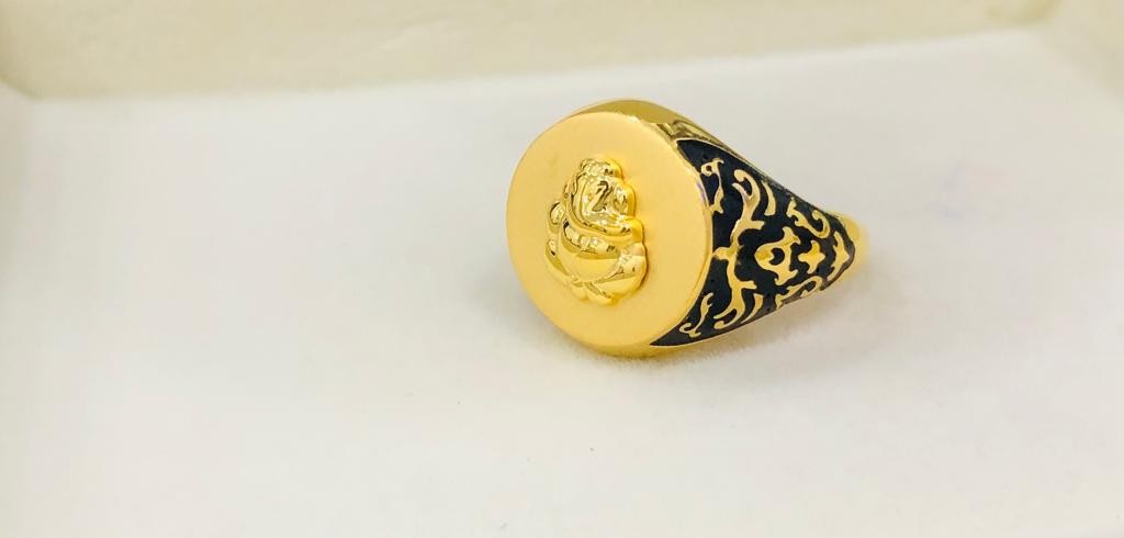 DESIGNER GOLD RINGS FOR MEN