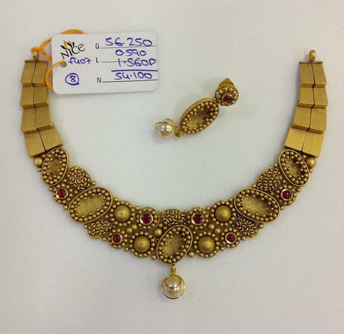 antique gold necklace
