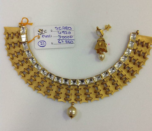 antique gold necklace