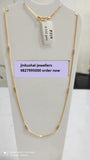 gold rhodium chain