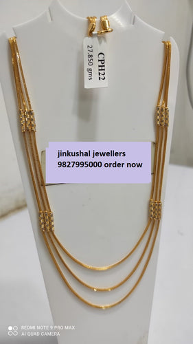 gold rhodium chain