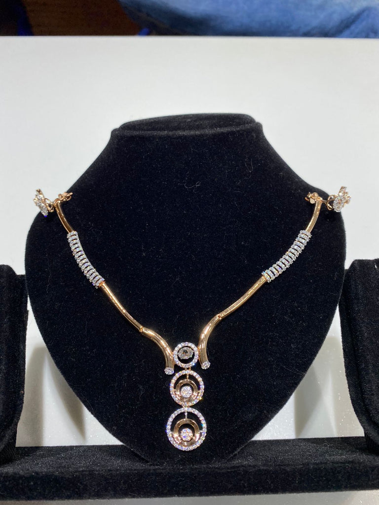 DESIGNER GOLD STONE SET