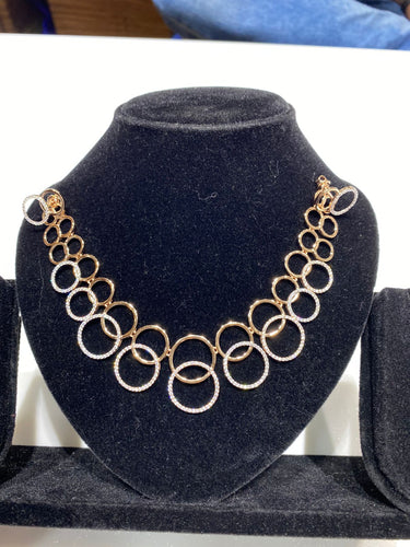 DESIGNER GOLD STONE SET