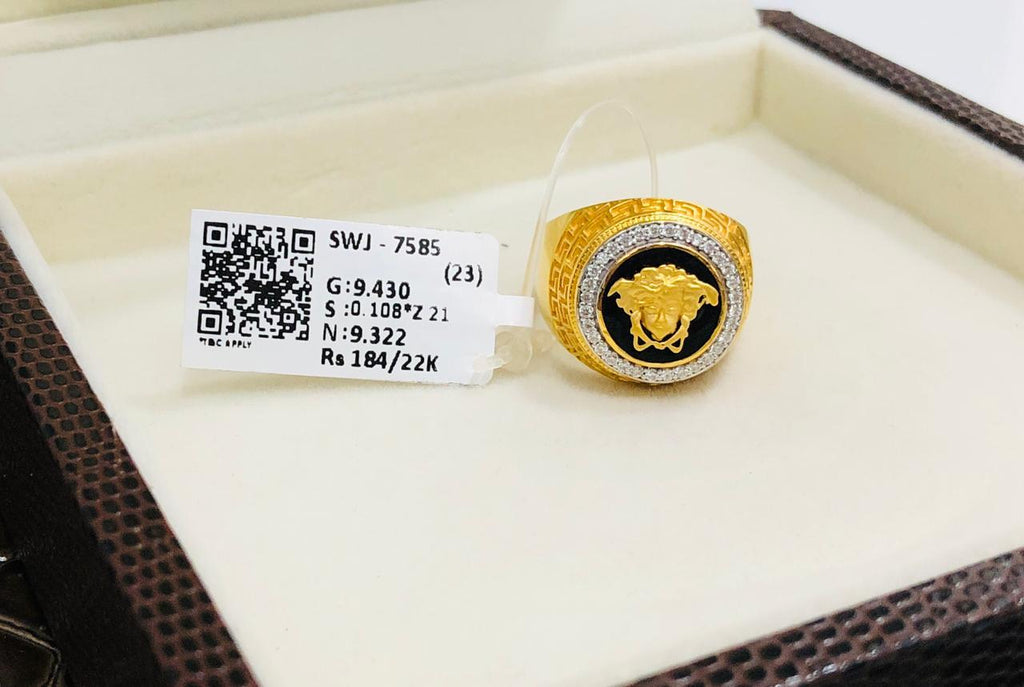 DESIGNER GOLD RING FOR MEN