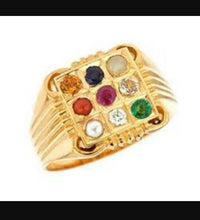 Load image into Gallery viewer, NAVRATAN RING FOR MEN