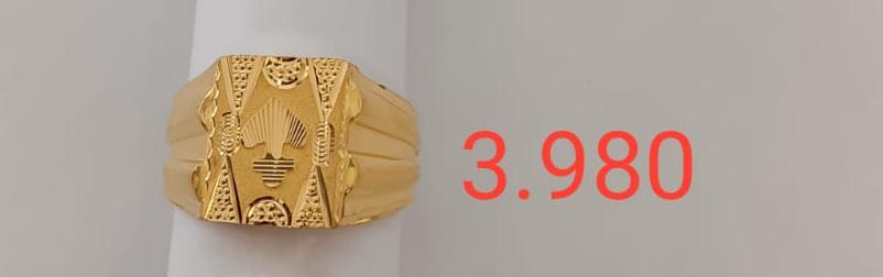 GOLD RING FOR MAN