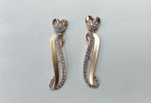 Load image into Gallery viewer, rose gold earring set