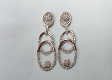 Load image into Gallery viewer, rose gold earring set