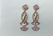 Load image into Gallery viewer, rose gold earring set