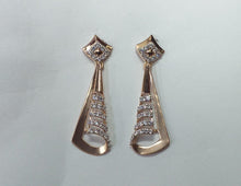 Load image into Gallery viewer, rose gold earring set