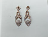 rose gold earring