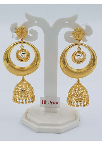 GOLD EARRING SET FOR WOMEN