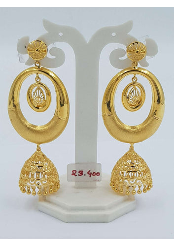 GOLD EARRING SET FOR WOMEN