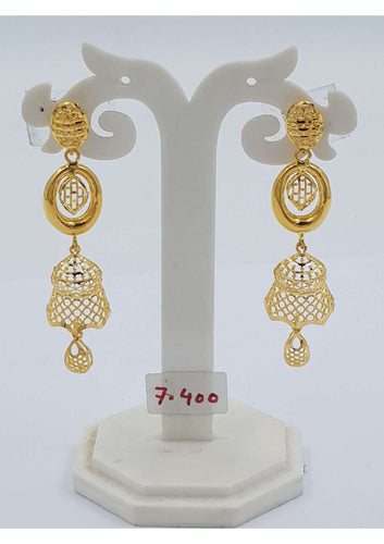 GOLD EARRING SET FOR WOMEN