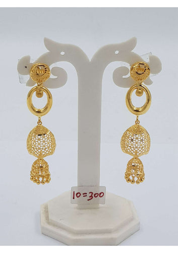 GOLD EARRING SET FOR WOMEN